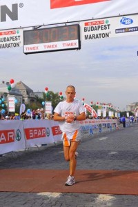A Spar Budapest Maraton befutójánál